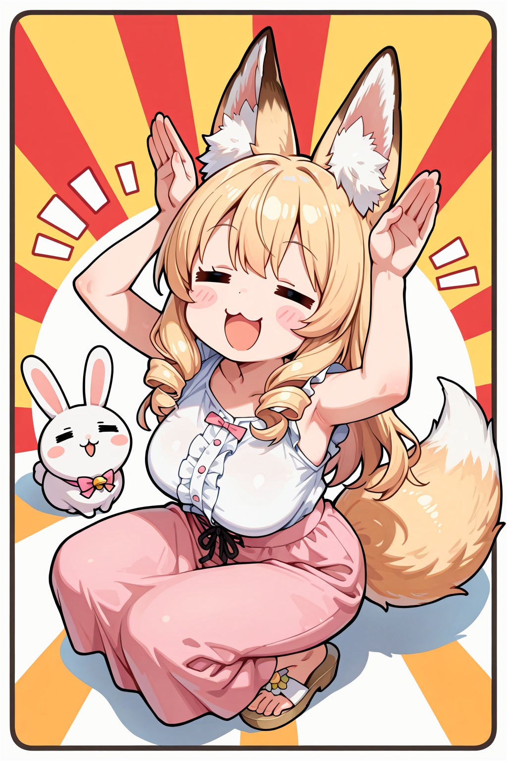 おはよウサギ（もうお昼）