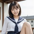 ムラムラを必死で我慢しきれなくなってる彼女 2 3枚目