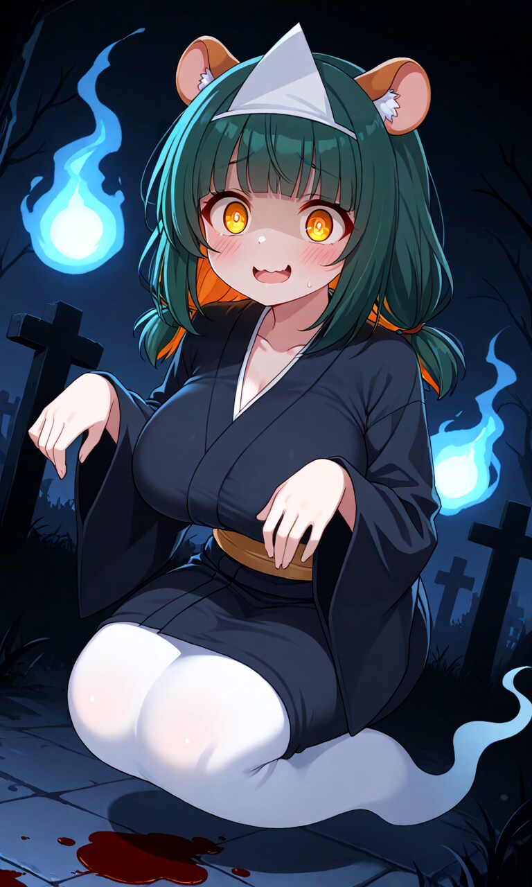 ユーレイになったヒスイですっ！？ | の人気AIイラスト・グラビア