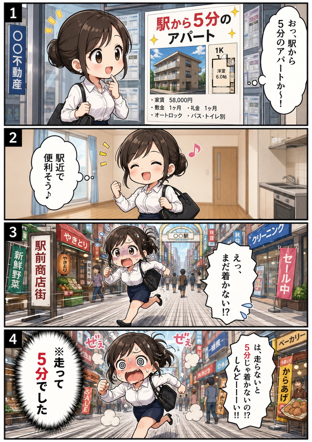 駅から５分