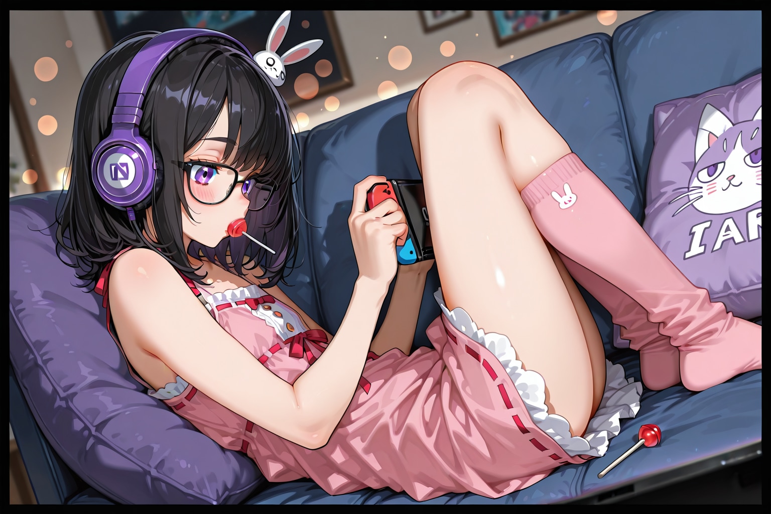 ゲーミング女児 | の人気AIイラスト・グラビア