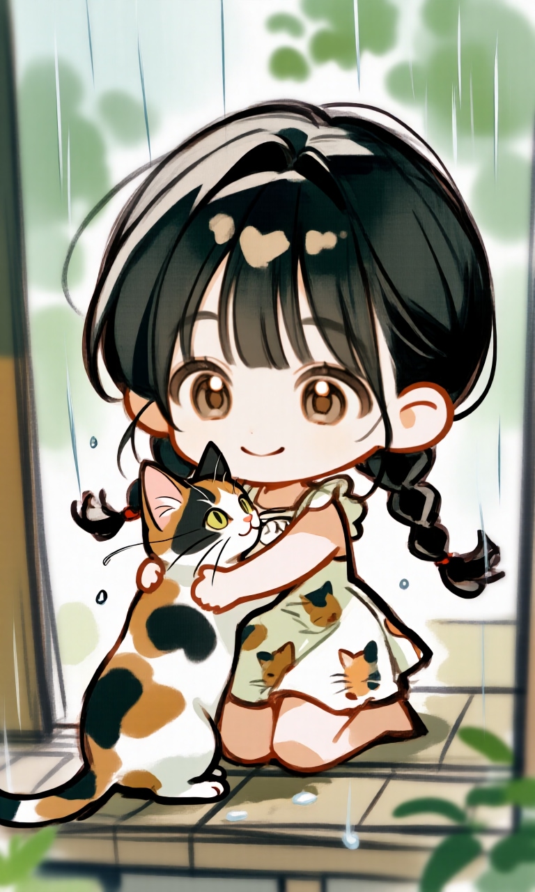 😃雨だ | の人気AIイラスト・グラビア