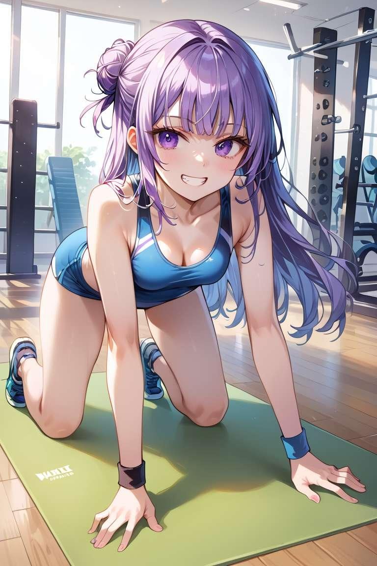トレーニング中