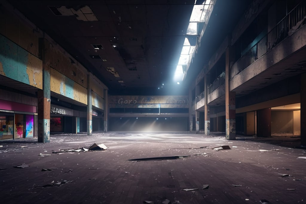 終末のショッピングモール