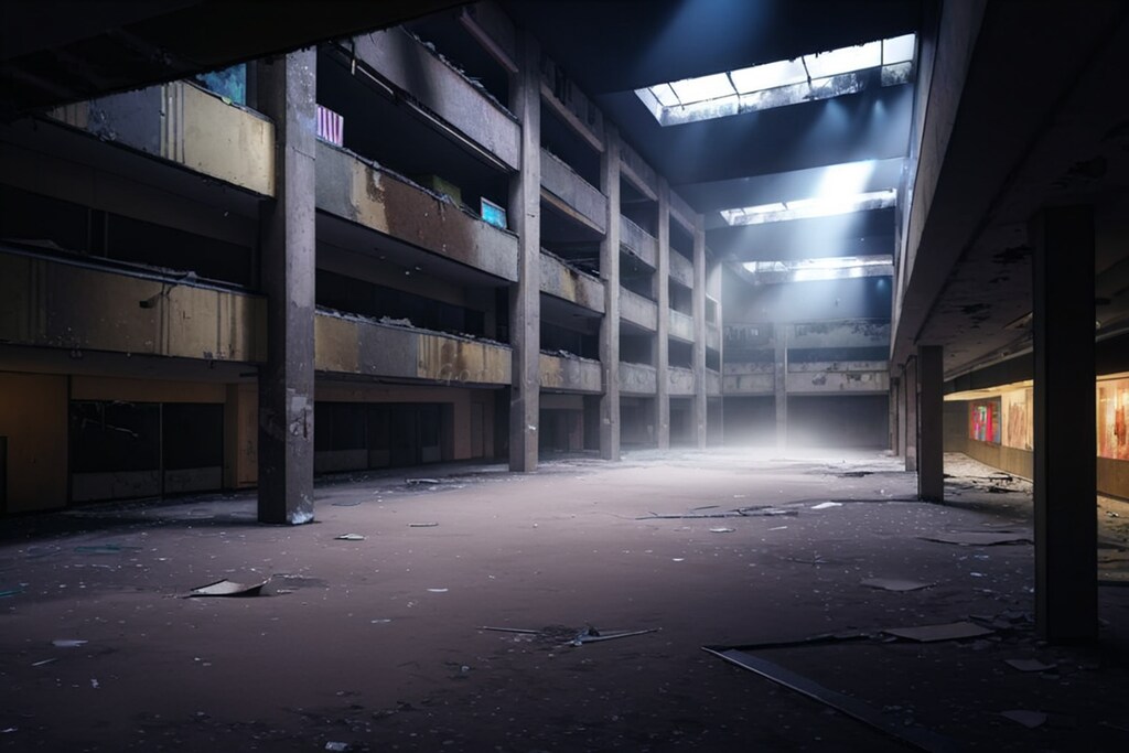 終末のショッピングモール