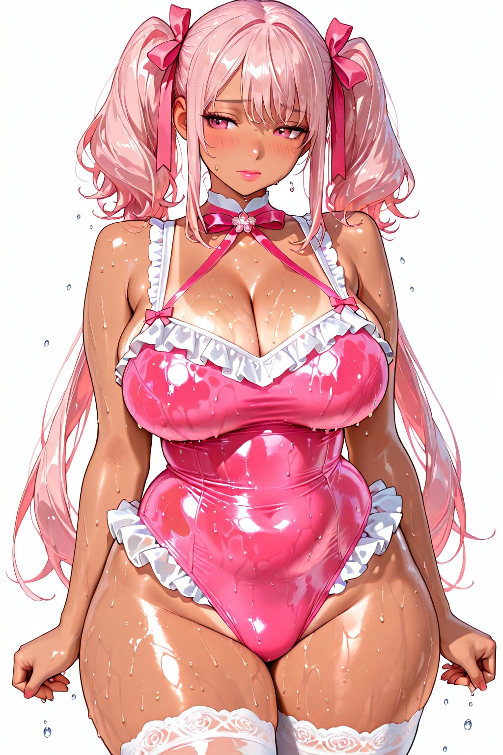 「魔法少女、濡れて揺れる想い」