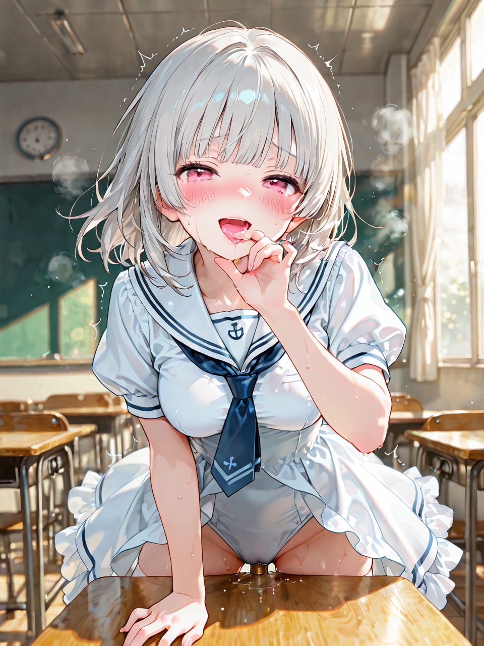 アレな制服を着て学校でXXX
