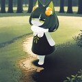 不思議の杜の猫妖精 2枚目