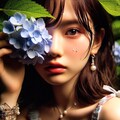 五月雨の涙 2枚目