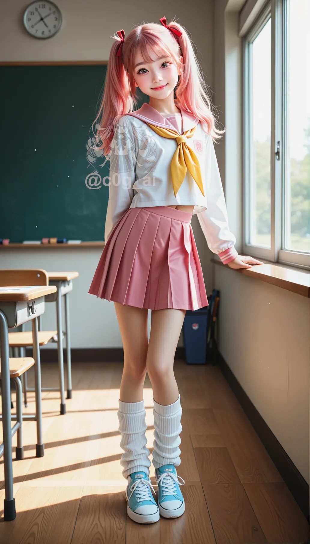 花音ちゃんのコスプレをしている愛ちゃん