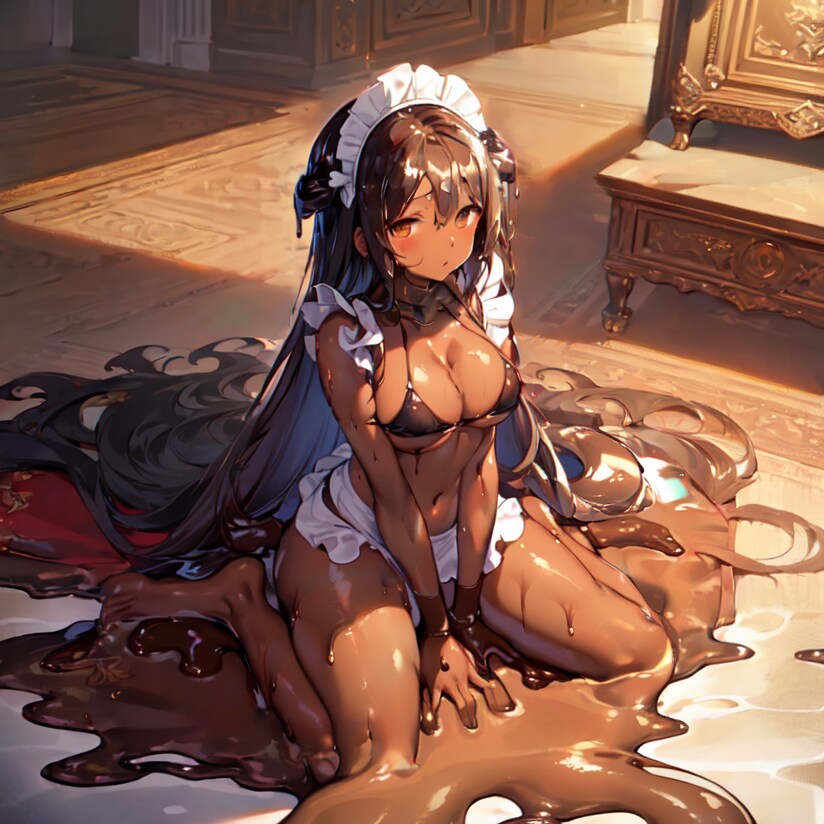 チョコレートスライムちゃん