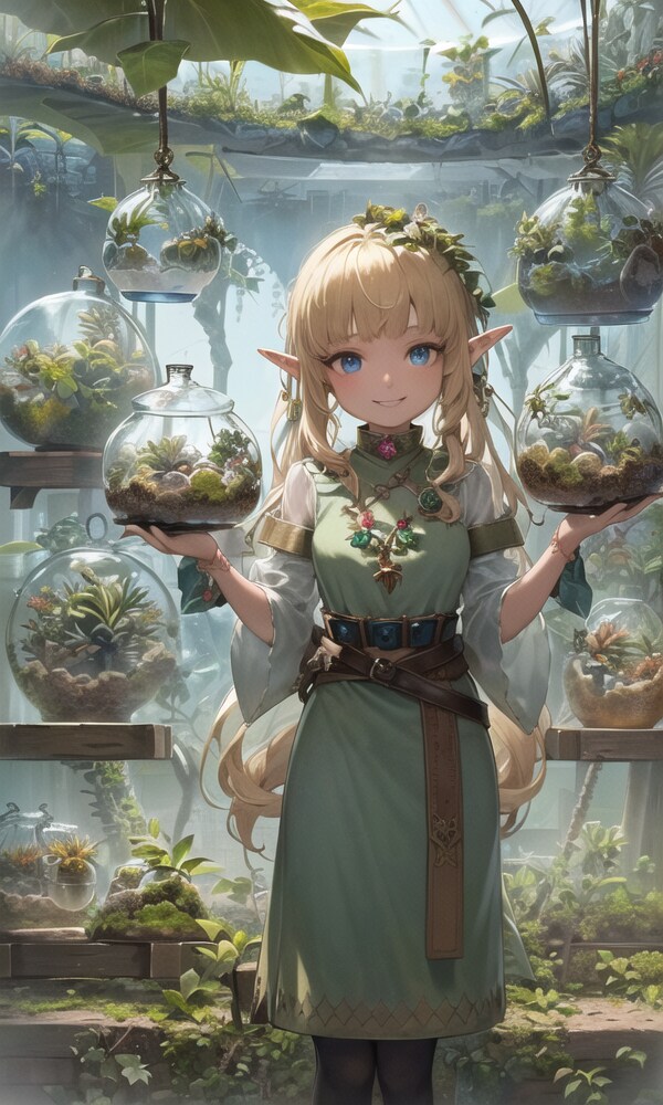 テラリウム専門店のエルフちゃん