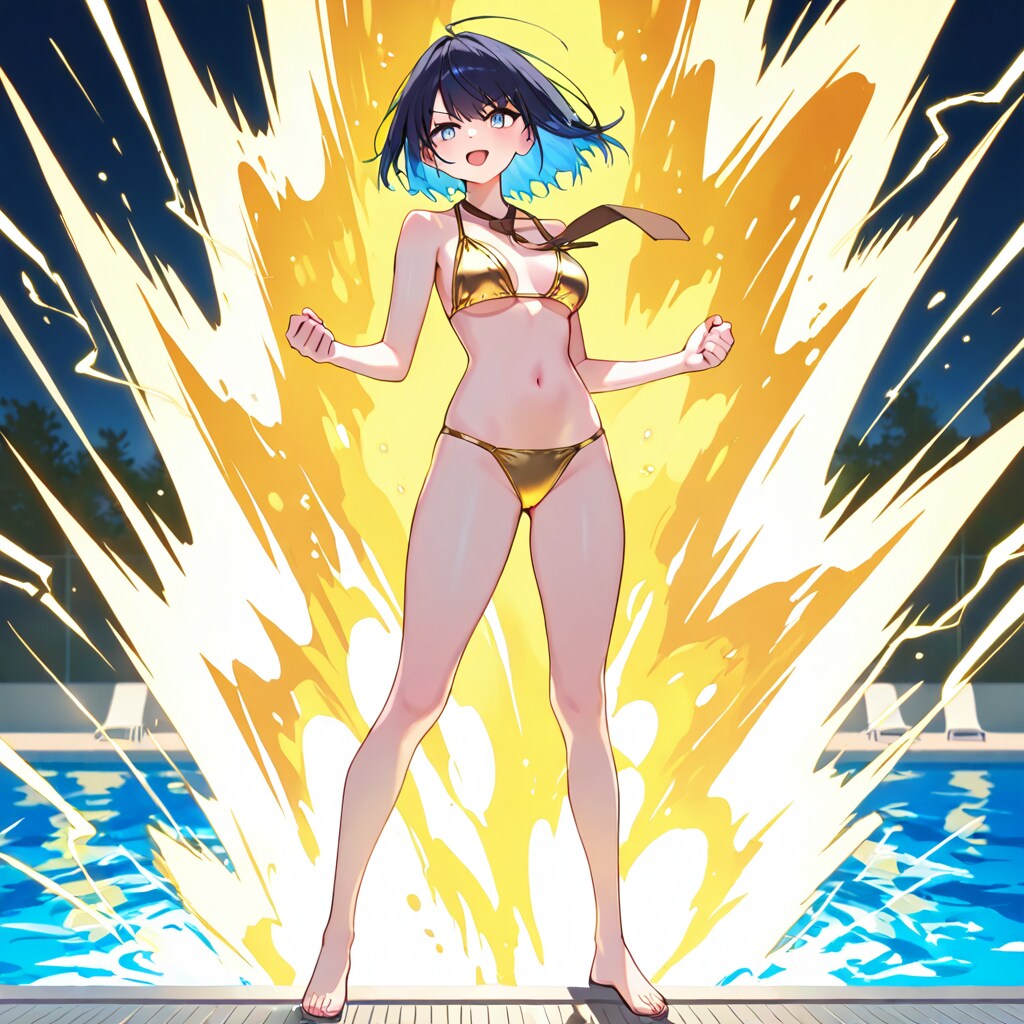 金色化うちの子