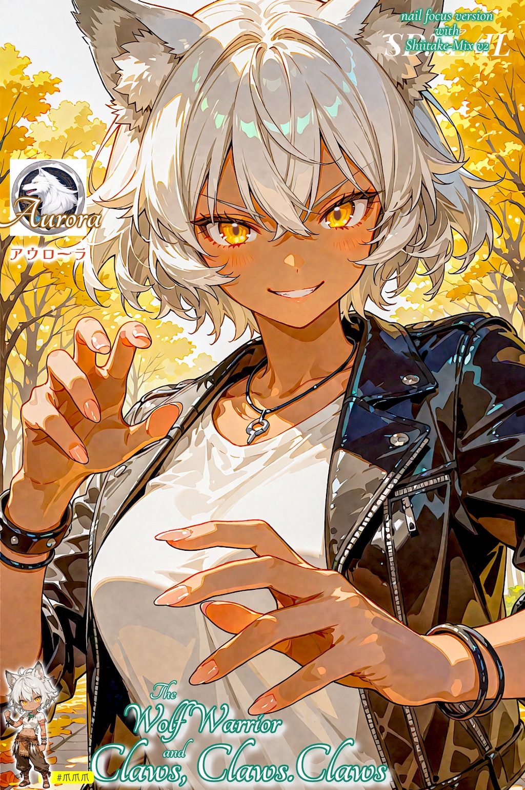 狼の戦士と爪爪爪