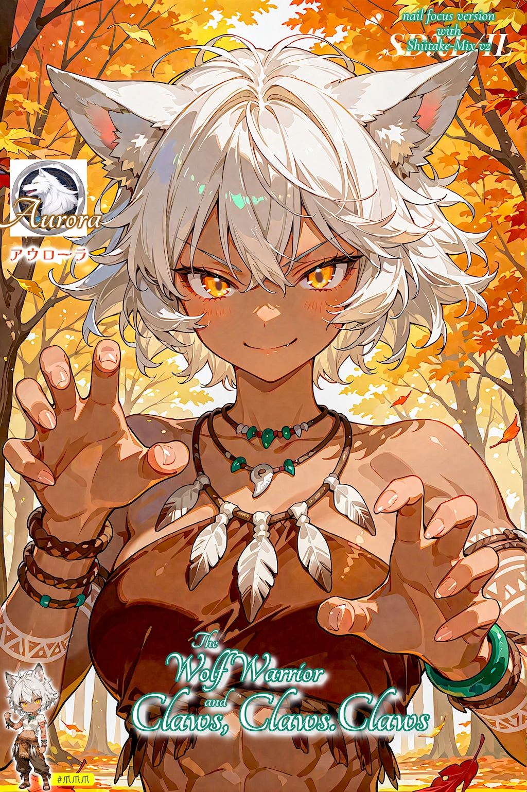 狼の戦士と爪爪爪