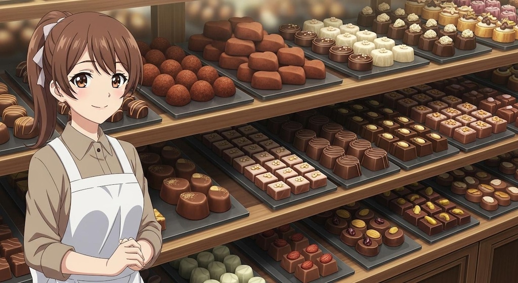 チョコレート販売