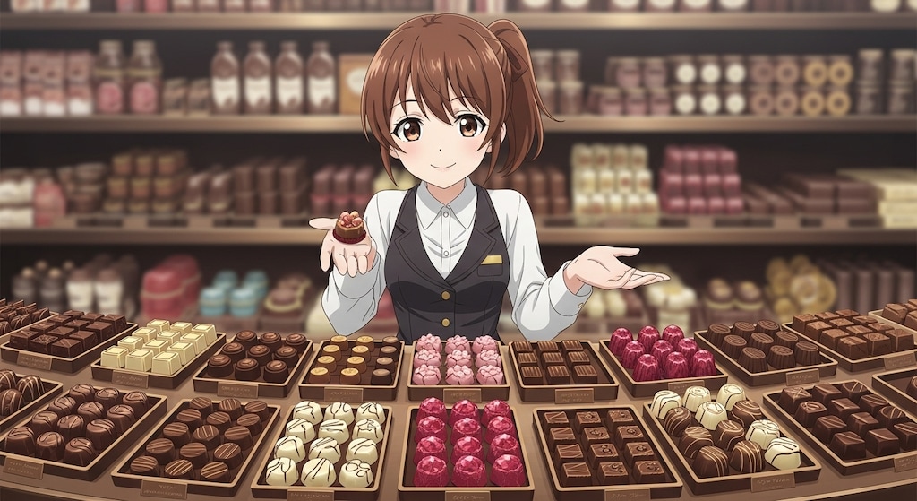 チョコレート販売