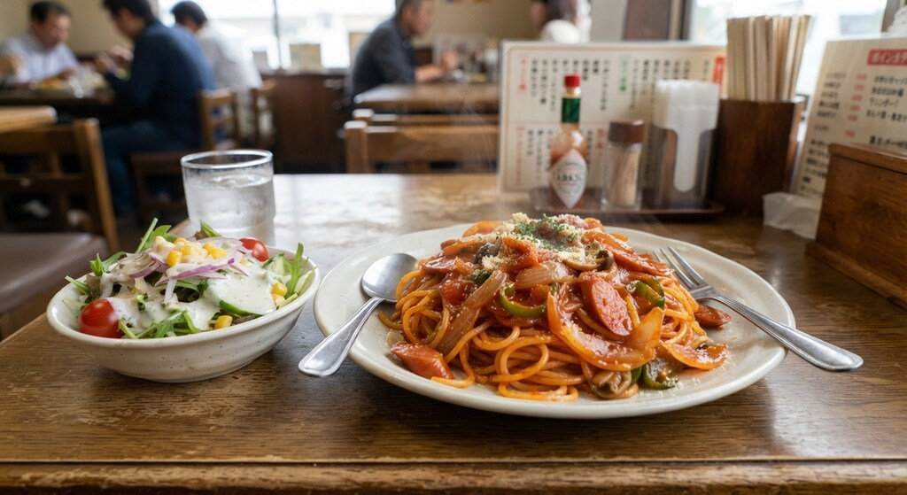 トマトソースのスパゲッティ