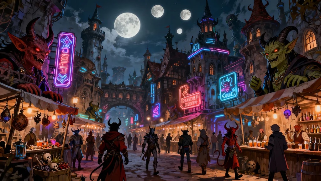 ハロウィン？デビルワールド