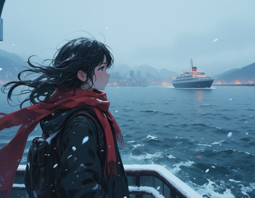 津軽海峡冬景色