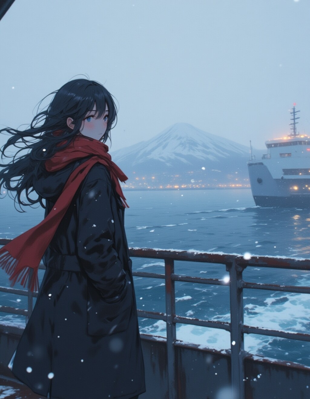 津軽海峡冬景色