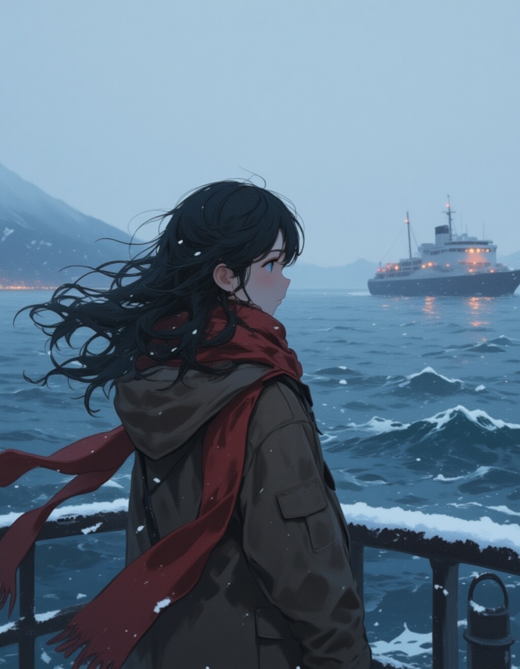 津軽海峡冬景色