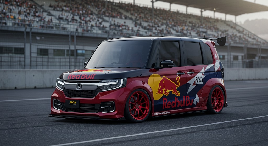 レッドブルN-BOXレーシングカー