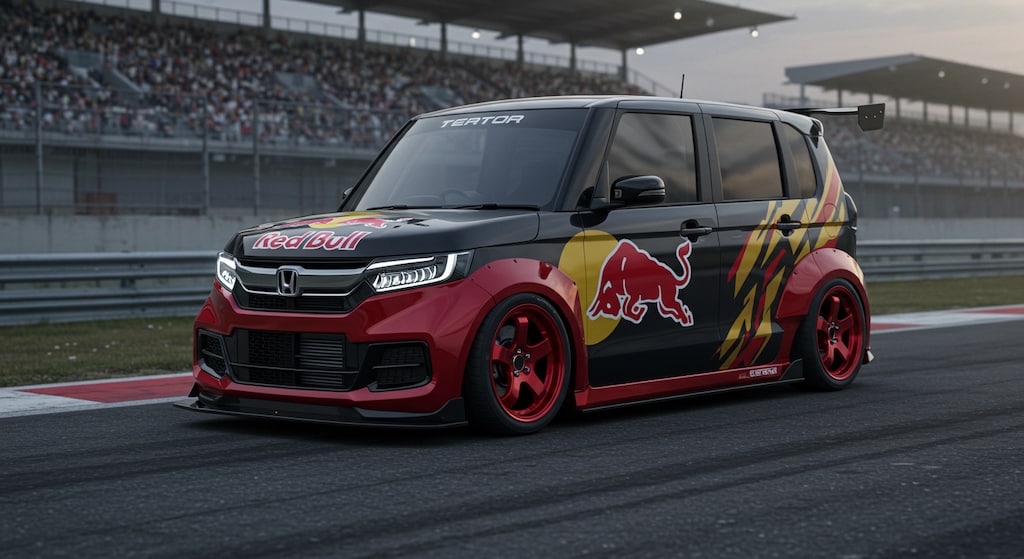 レッドブルN-BOXレーシングカー