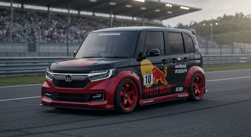 レッドブルN-BOXレーシングカー