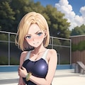 18号さんにいろいろ着せてみた / Android 18 in various outfits 8枚目