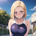 18号さんにいろいろ着せてみた / Android 18 in various outfits 9枚目