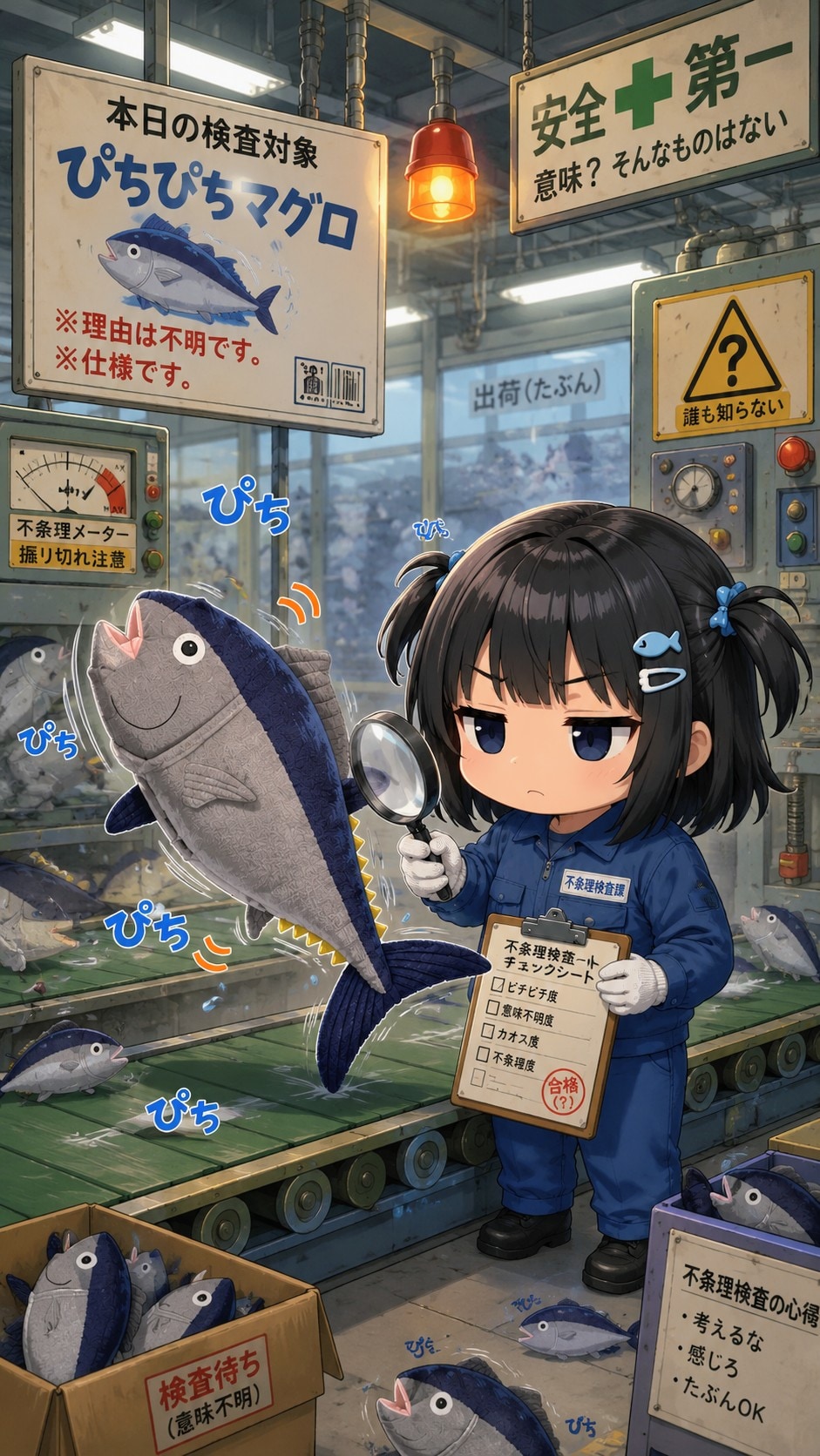 ぴちぴちぴちっ🐟️💨