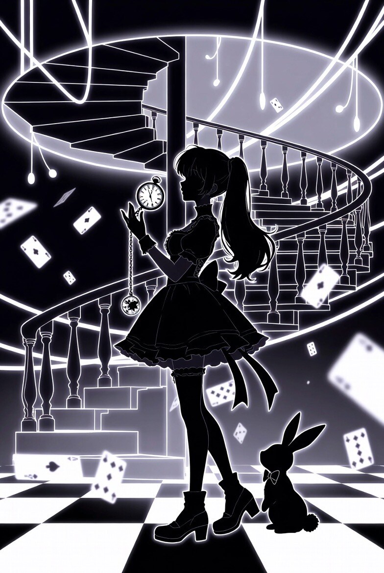 Gothic Lolita Alice in wonder Land