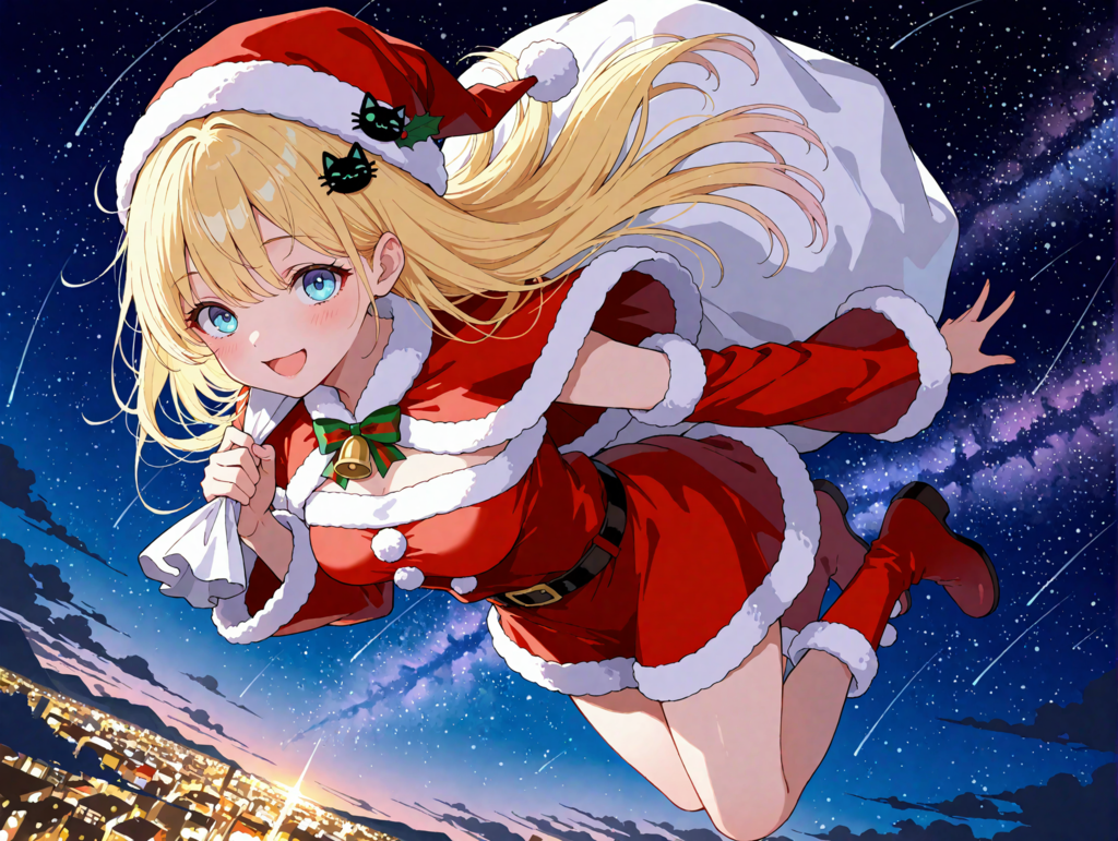 サンタひまりちゃん