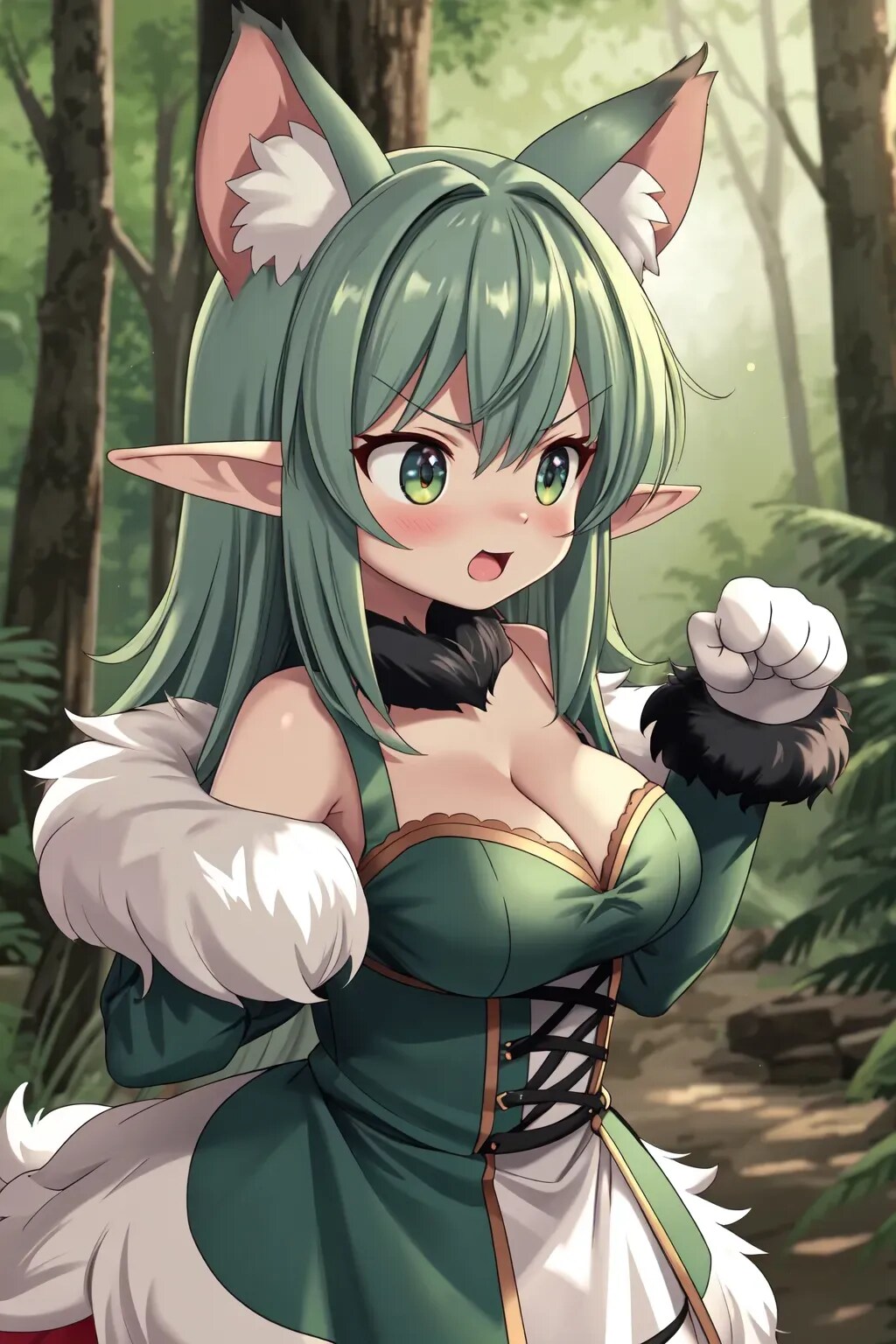 森を守るため参戦するにゃ