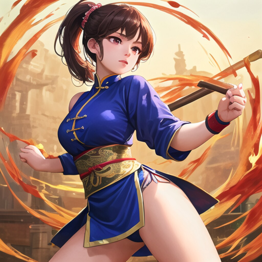 カンフー少女01