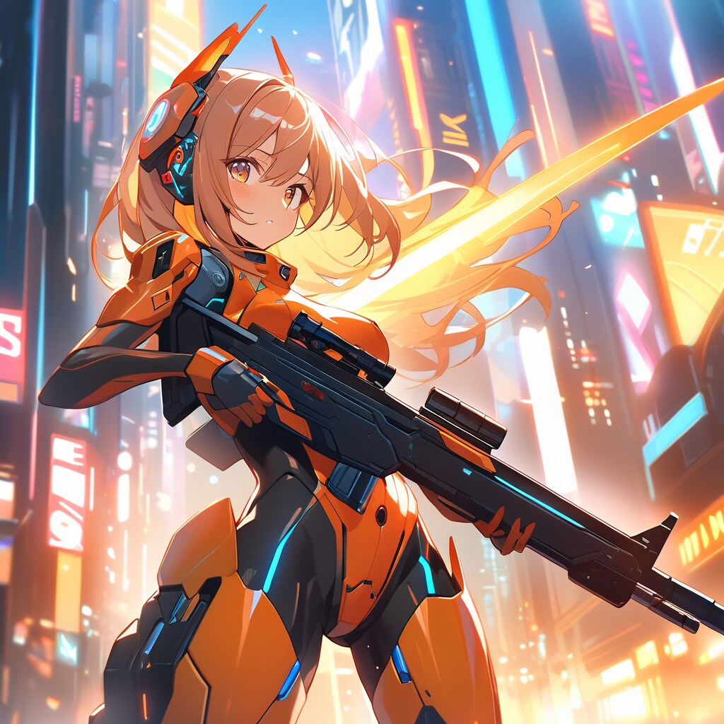 サイバーシティの兵士 | の人気AIイラスト・グラビア