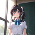 目のやり場に困るクラスメート 3枚目