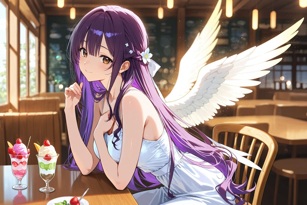 天使さんのスイーツタイム