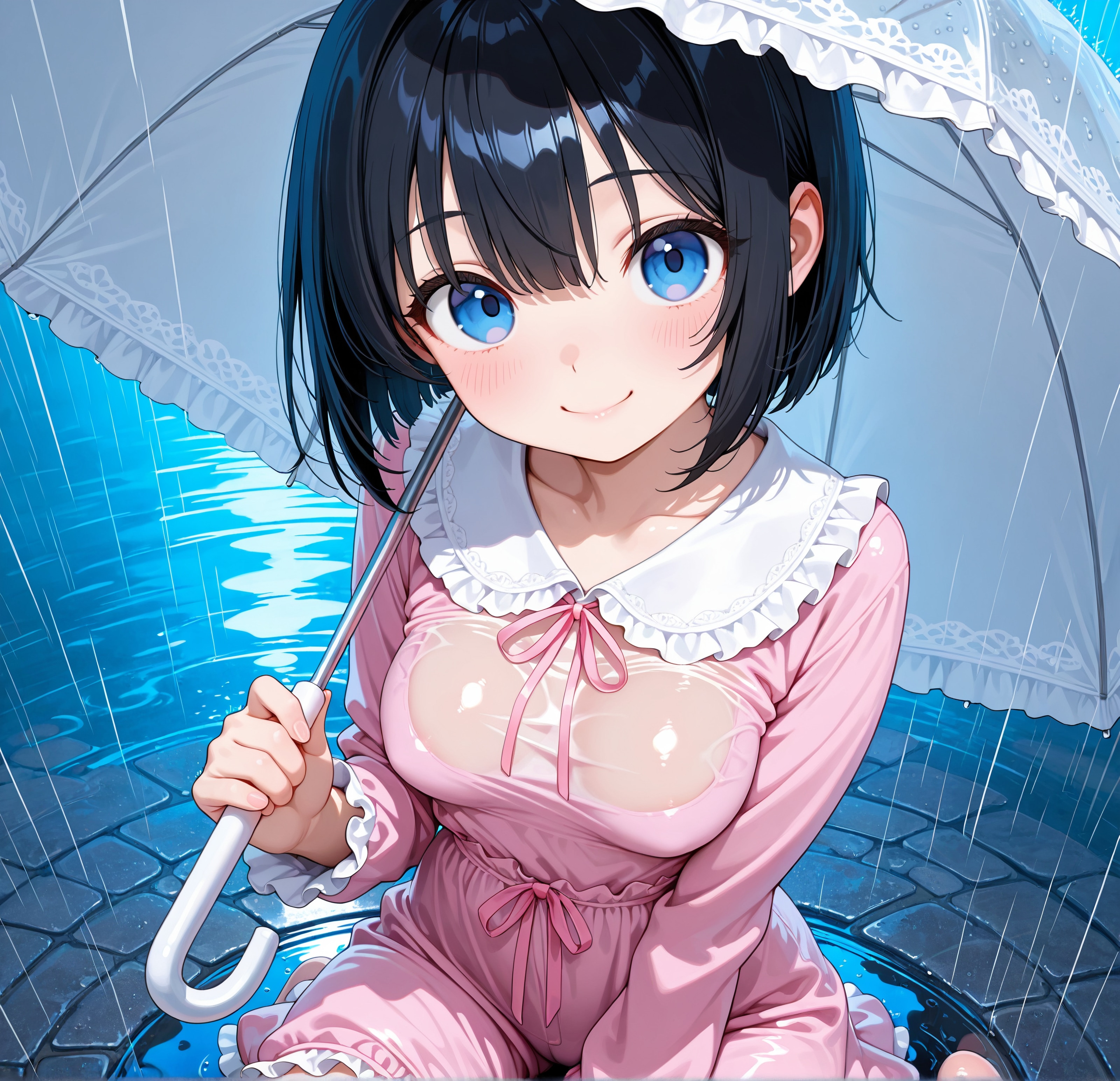 雨の日には