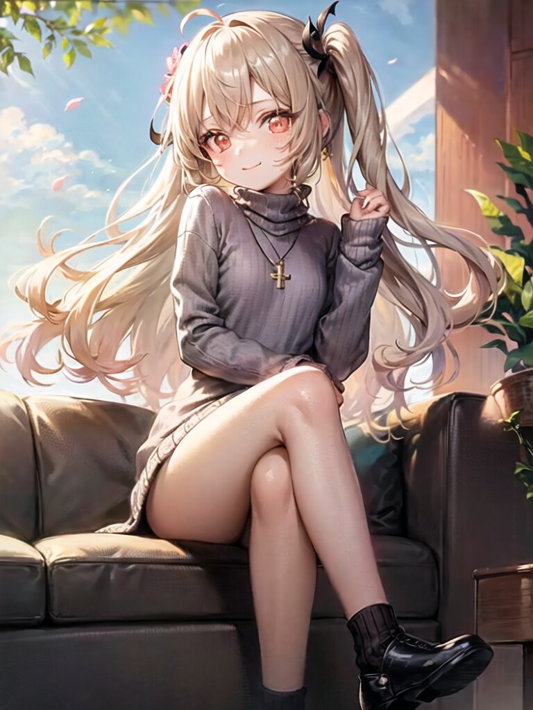 ツインテール少女