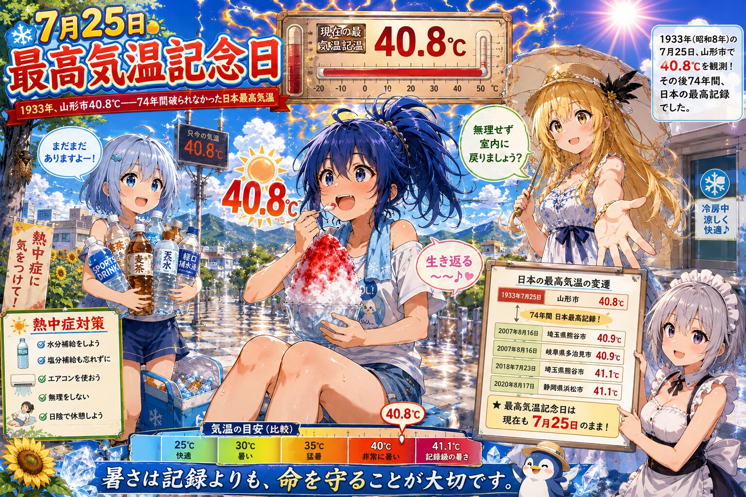 7月25日は最高気温記念日