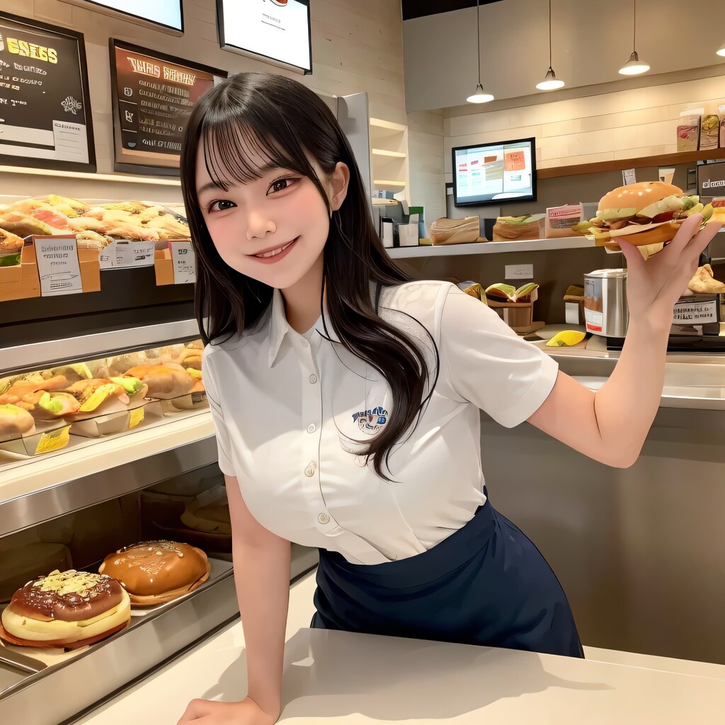 黒髪ロングでクルーの美女５５