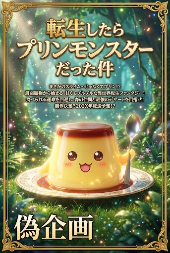 転生したらプリンモンスターだった件