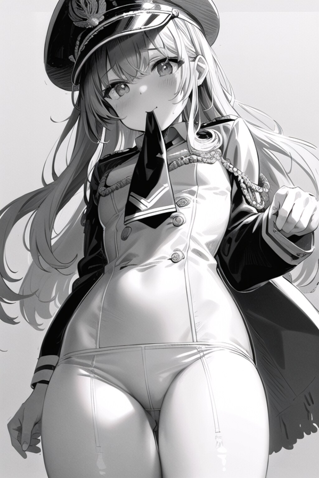 軍服でｶﾞﾁｬ生成