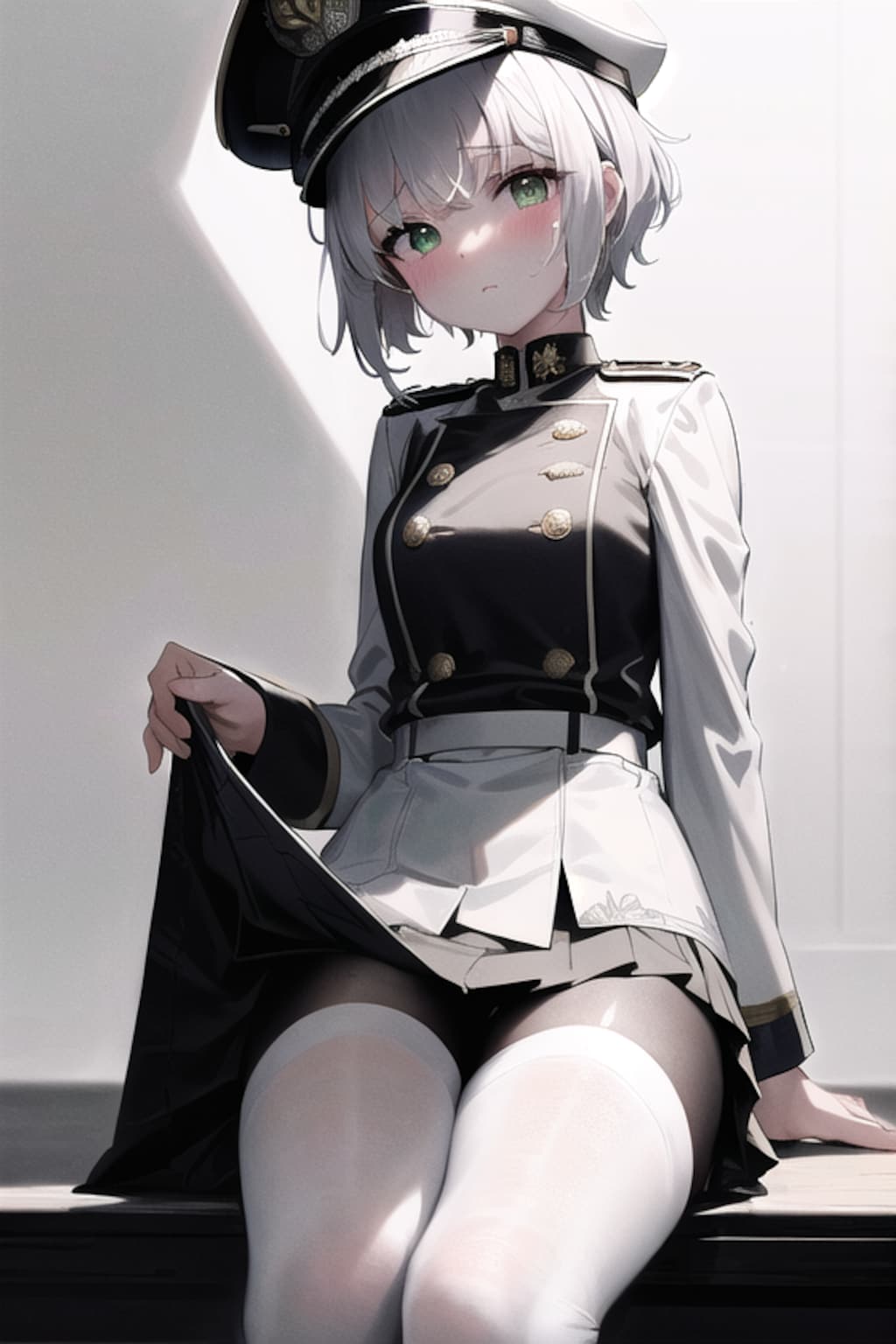 軍服でｶﾞﾁｬ生成