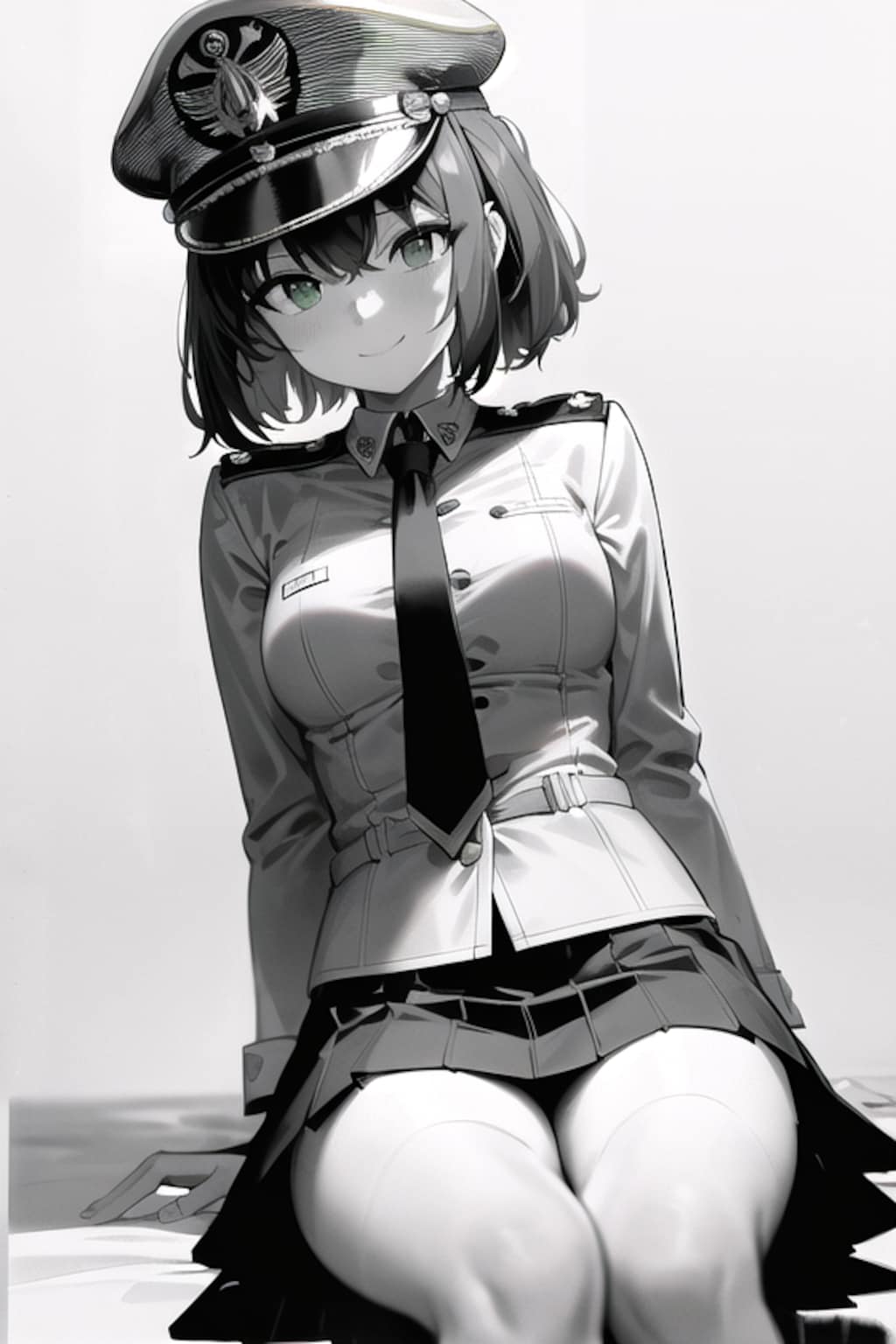 軍服でｶﾞﾁｬ生成