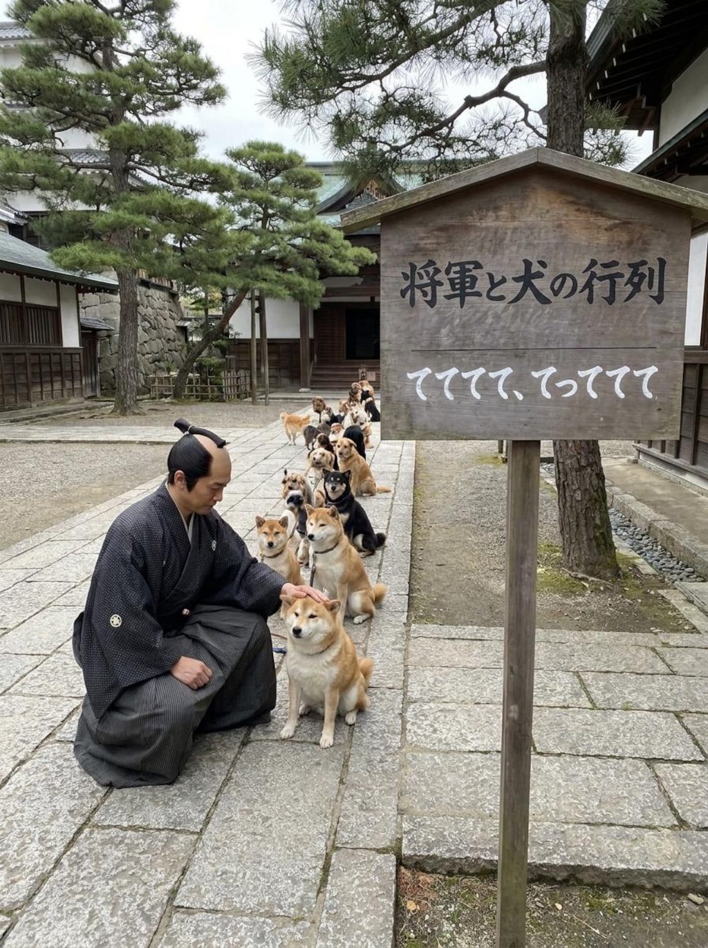 きょうのてててーをnanobananaさんにやってもらった