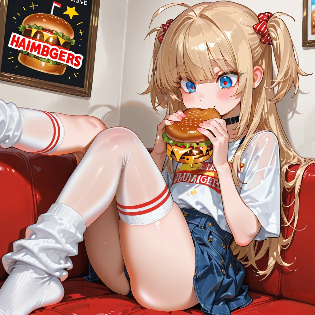 【E】チキンはじまる前にたべとこ..♡