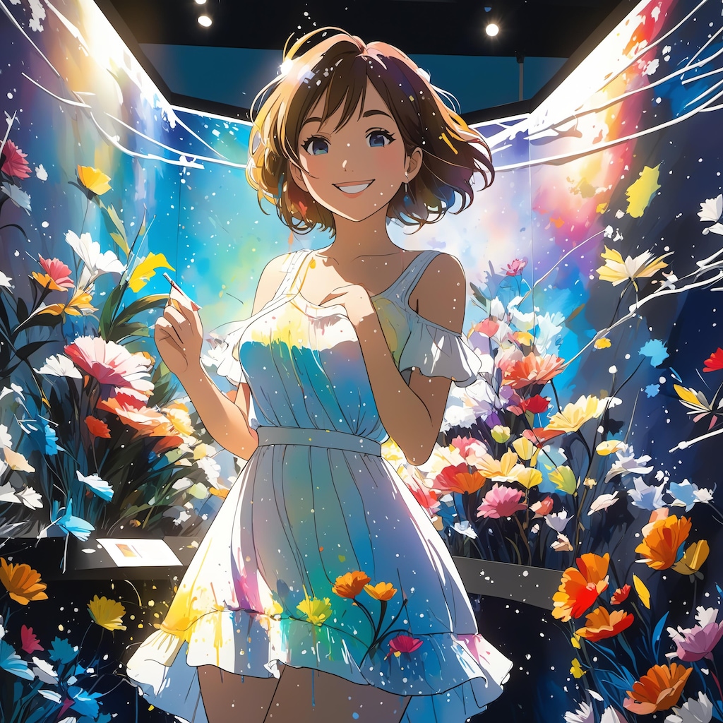 あつめ美術館ですよ～(*'▽')